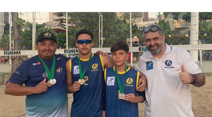 O BNB Clube conquista ótimos resultados no Campeonato Cearense de base de Vôlei de Praia!