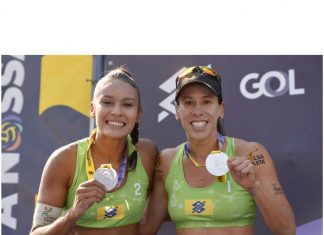 Taiana e Hegê são vice-campeãs na 5ª etapa do Circuito Brasileiro Top 12 de Vôlei de Praia