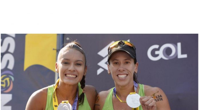 Taiana e Hegê são vice-campeãs na 5ª etapa do Circuito Brasileiro Top 12 de Vôlei de Praia
