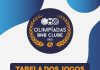 Acaba de sair uma tabela novinha das Olimpíadas do BNB Clube, vem dar uma olhada!