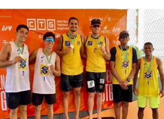 O BNB Clube conquista medalha de ouro no Vôlei de Praia!