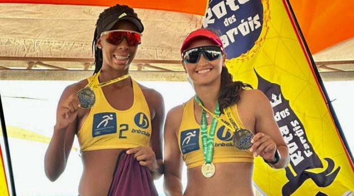BNB Clube conquista ouro na 2ª Etapa do Campeonato Cearense Adulto de Vôlei de Praia.