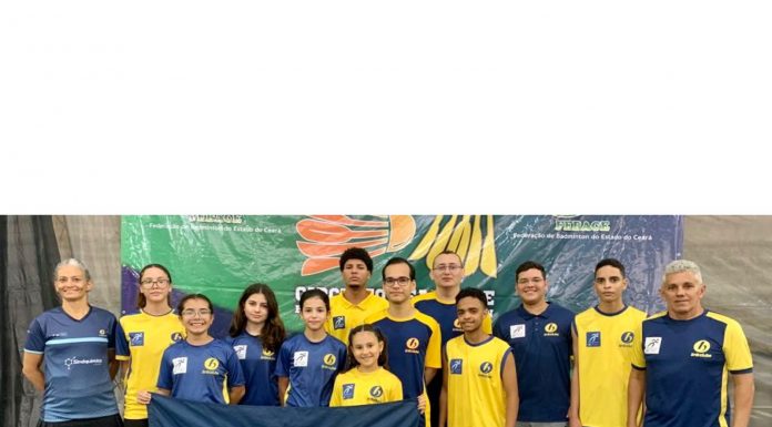 O BNB Clube garante ótimos resultados na 3ª Etapa do Circuito Cearense de Badminton