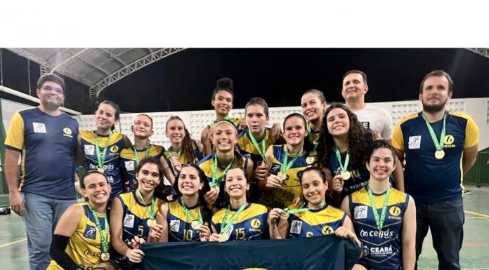 A equipe do BNB Clube conquista o título do Campeonato Cearense de Vôlei feminino Sub 17!