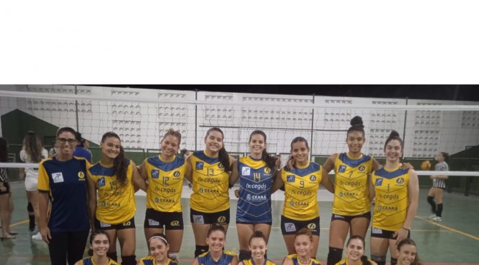 A equipe do BNB Clube garante a vitória no 1º jogo da final do Campeonato Cearense de Vôlei feminino Sub-19!