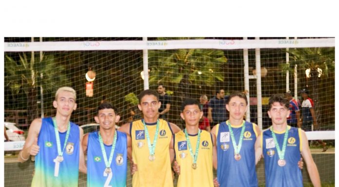 O BNB Clube é soberano e conquista medalhas em todas as categorias da 3ª Etapa do Circuito Cearense de vôlei de praia