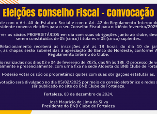 Convocação para as Eleições do Conselho Fiscal