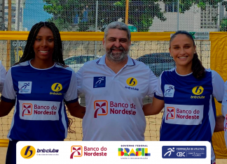 BNB Clube e Banco do Nordeste firmam parceria para as atletas Verena e Kyce, do vôlei de praia