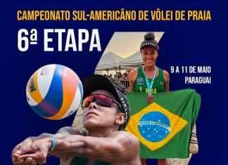 A 6ª Etapa do Circuito Sul-Americano de Vôlei de Praia começa nesta sexta-feira (9).