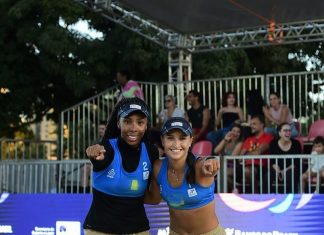 Dupla do BNB Clube, Verena e Kyce, chega à final do Challenger de Brasília.