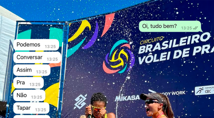 Nova academia e craques do vôlei de praia