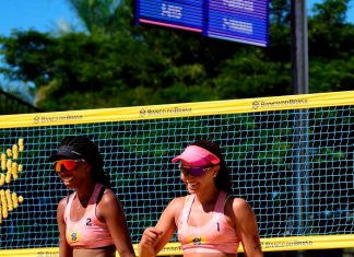 Dupla do BNB Clube, Verena e Kyce, garante o quinto lugar na 1ª Etapa do Circuito Brasileiro de Vôlei de Praia
