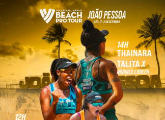BNB Clube segue na disputa do Circuito Mundial de Vôlei de Praia Elite 16 em João Pessoa