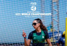 Maria Clara, atleta do BNB Clube, representa o Brasil no Campeonato Mundial Sub-21 de Vôlei de Praia