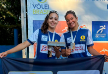 BNB Clube conquista vice-liderança nacional no CBI Sub-21 de Vôlei de Praia com Carol e Maria Clara