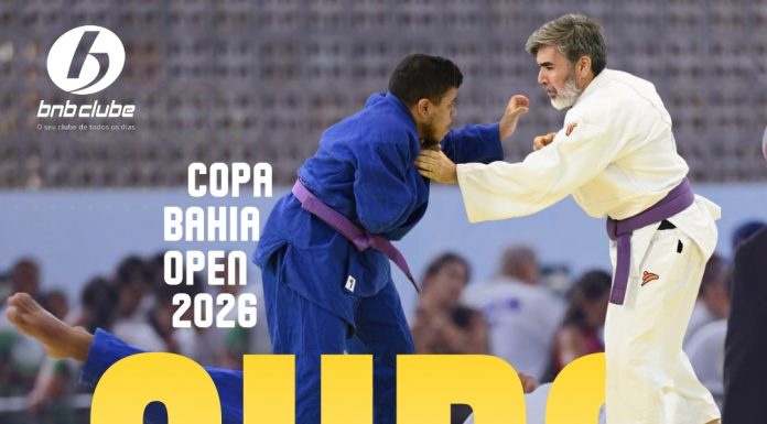 Judoca do BNB Clube conquista ouro na Copa Bahia Open 2026
