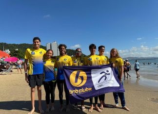 BNB Clube se destaca nas águas abertas em etapa nacional em Itajaí