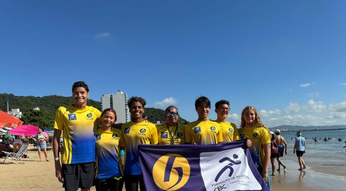 BNB Clube se destaca nas águas abertas em etapa nacional em Itajaí