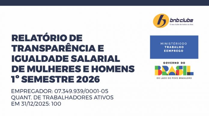 BNB Clube apresenta relatório de transparência salarial e reforça compromisso com equidade