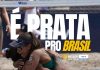 A dupla do BNB Clube conquista prata no Challenge de Nayarit do Circuito Mundial de Vôlei de Praia