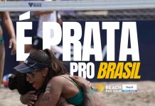 A dupla do BNB Clube conquista prata no Challenge de Nayarit do Circuito Mundial de Vôlei de Praia