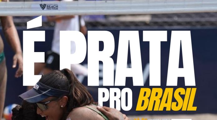 A dupla do BNB Clube conquista prata no Challenge de Nayarit do Circuito Mundial de Vôlei de Praia