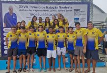BNB Clube conquista 30 medalhas e bate recordes na natação