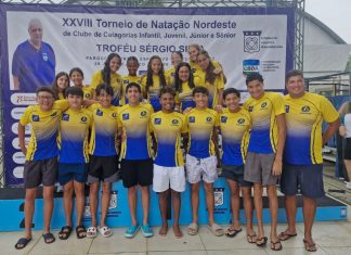 BNB Clube conquista 30 medalhas e bate recordes na natação
