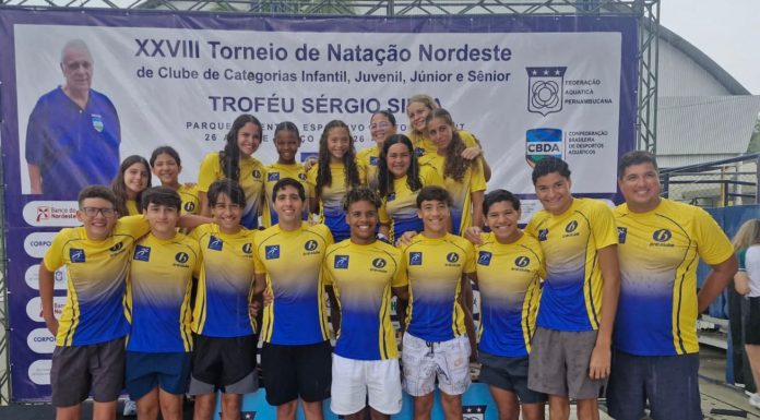 BNB Clube conquista 30 medalhas e bate recordes na natação
