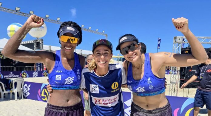 Dupla do BNB Clube alcança Top 4 na 3ª etapa do Circuito Brasileiro de Vôlei de Praia