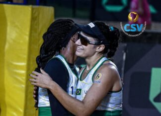 Kyce e Talita conquistam prata no Sul-Americano e avançam no ranking mundial
