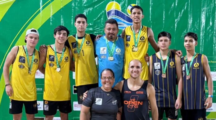 BNB Clube domina pódio do Sub-19 masculino na 1ª etapa do Cearense de Vôlei de Praia