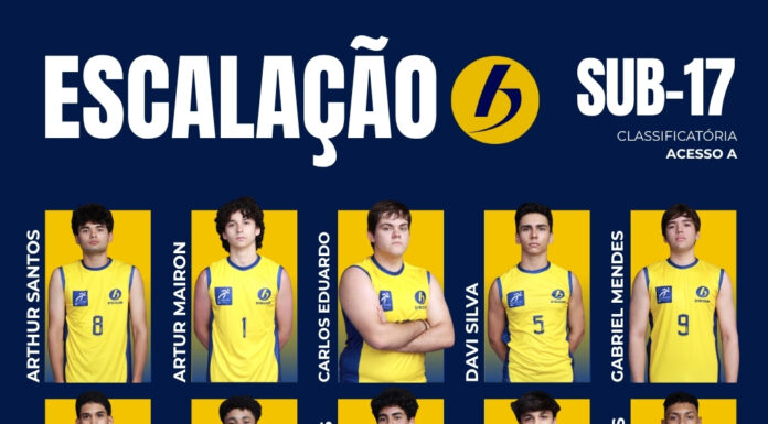 BNB Clube divulga escalação para o CBI Sub-17 de Voleibol