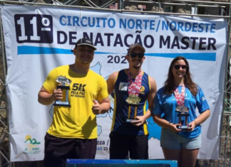 BNB Clube domina o Norte-Nordeste Master com recordes, títulos e ouro nas piscinas