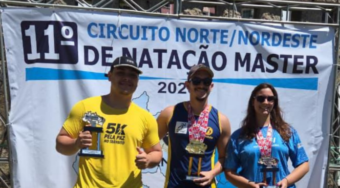 BNB Clube domina o Norte-Nordeste Master com recordes, títulos e ouro nas piscinas
