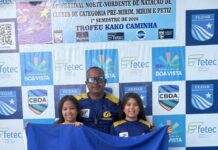 Atletas do BNB Clube representam o Ceará no Festival Norte-Nordeste de Natação em Boa Vista