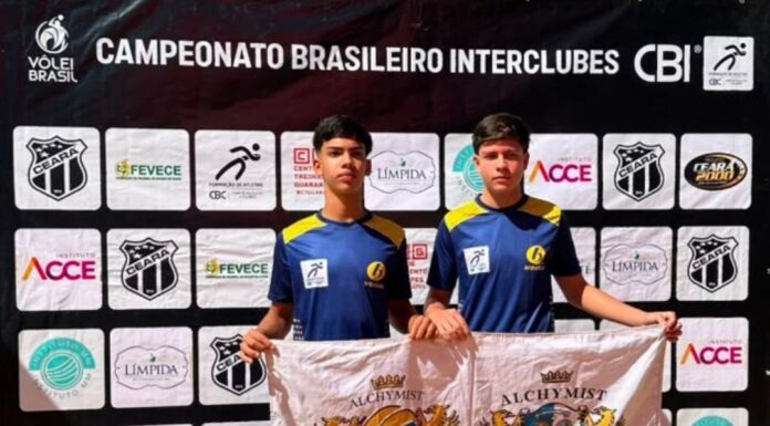 Dupla do BNB Clube conquista Top 5 no CBI Sub-17 de Vôlei de Praia