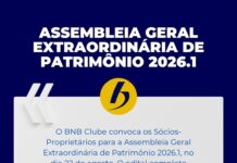Assembleia Geral Extraordinária de Patrimônio 2026.1