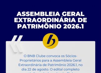Assembleia Geral Extraordinária de Patrimônio 2026.1