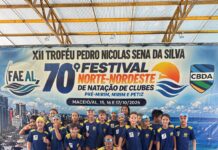 BNB Clube conquista medalhas no 70º Festival Norte-Nordeste de Natação